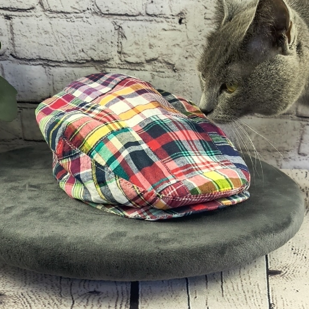 Broner Multicolor Plaid flat Snap Cap Hat, Large - Picture 8 of 11